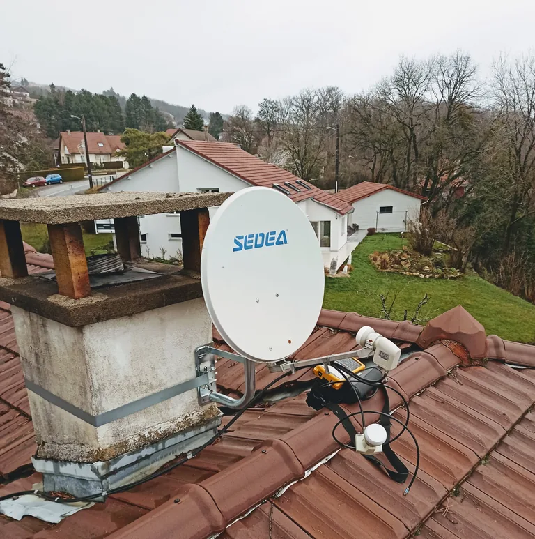 Antenne satellite a Pontarlier - Electri-Secure